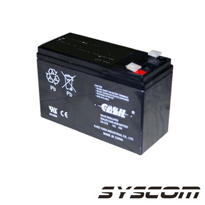 Batería de Respaldo a 12 Vcd / 7 Ah. Batería de Respaldo a 12 Vcd / 7 Ah.