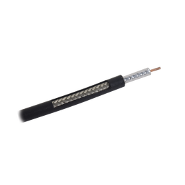 Carrete de 100m, Cable Coaxial RG-58 LMRLW-195, Baja Pérdida de 50 Ohms, Conductor de Cobre Sólido