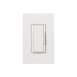 Dimmer para iluminación CFL/LED o Incandescente/Halogeno 600 Watt Max, blanco