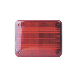 Luz de advertencia Quadraflare LED, Flasher Integrado y Mica de color Rojo