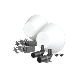 60 Ghz Complete Backhaul Link - Up to 2.5Gbps + 5 GHz Failover Radio - Alignment Tools and Precision Brackets included