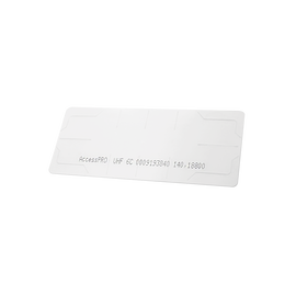 UHF TAG Adherible Tipo Etiqueta / EPC GEN 2 / Se Adhiere al Cristal del Vehículo / Compatible con Lectoras de Largo Alcance PRO12RF