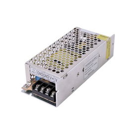 Fuente de poder 12vcd 5A con batería de respaldo 13.8V  0.5A.