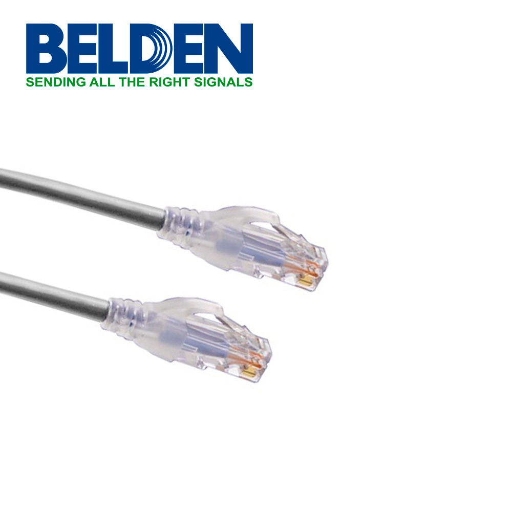PATCHCORD UTP CAT6 BELDEN C601108004 FORRO PVC GRIS CMR-RISER 4 PARES CALIBRE CONDUCTOR 24 AWG 100% COBRE USO INTERIOR PARTES RELACIONADAS:CONECTORES MODULARES CAT6 PATCH PANEL CAT6 LONGITUD 4 PIES 1.2 METROS PATCHCORD UTP CAT6 BELDEN C601108004 FORRO PVC GRIS CMR-RISER 4 PARES CALIBRE CONDUCTOR 24 AWG 100% COBRE USO INTERIOR PARTES RELACIONADAS:CONECTORES MODULARES CAT6 PATCH PANEL CAT6 LONGITUD 4 PIES 1.2 METROS