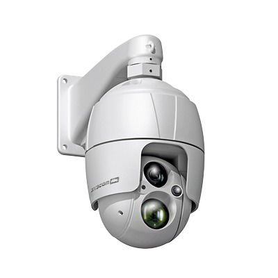 Domo 1080P PTZ 30X alcance IR hasta 150 METROS con analíticos de video inter-construidoy Grabación de Alertas por voz. Domo 1080P PTZ 30X alcance IR hasta 150 METROS con analíticos de video inter-construidoy Grabación de Alertas por voz.