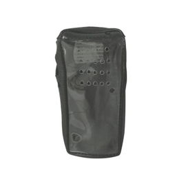 Funda de piel con frente transparente para IC-F14/S, IC-F24/S, IC-F3021/S/T, IC-F4021/S/T, IC-F33G/S/T, IC-F43G/S/T/TR.