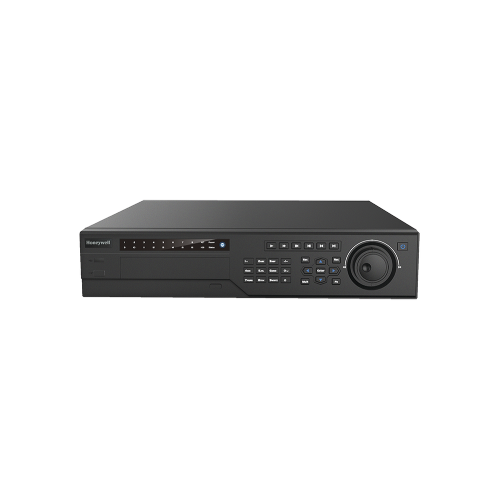 NVR Honeywell Performance Focus / 64 Canales / 16 Puertos PoE / H.265 / 4K / 16TB / RAID 5/6