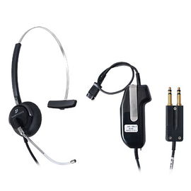 Diadema para Despachador, incluye cable adaptador con PTT