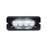 Luz auxiliar brillante con 4 LEDs, color azul, mica transparente