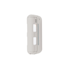 Detector de movimiento inalámbrico de doble cobertura, ideal para lugares angostos, fachadas o generar bardas virtuales hasta 24 metros