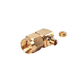 Conector SMA Macho en A/R para cable Semi-Rígido de 0.085 Conector SMA Macho en A/R para cable Semi-Rígido de 0.085