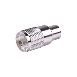 Conector UHF Macho (PL-259) para cables coaxiales RG-8/U, RG-214, 9913, LMR-400, CNT-400, RG-213. Conector UHF Macho (PL-259) para cables coaxiales RG-8/U, RG-214, 9913, LMR-400, CNT-400, RG-213.