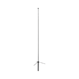 Antena base UHF, fibra de vidrio ajustable, rango de frecuencia 406 - 512 MHz