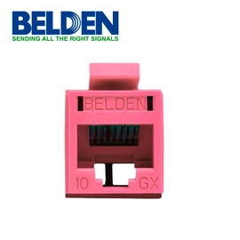 CONECTOR MODULAR JACK RJ45 CAT6A REVCONNECT BELDEN RVAMJKUTR-S1 ESTILO KEYCONNECT ROJO CLARO COMPATIBLE CON FACEPLATE AX102660,AX102655,AX102249 ESQUEMA DE CABLEADO T568A/B HERRAMIENTA COMPATIBLE RVUTT01 USO INTERIOR CALIBRE DEL CONDUCTOR 23-24 AWG CONECTOR MODULAR JACK RJ45 CAT6A REVCONNECT BELDEN RVAMJKUTR-S1 ESTILO KEYCONNECT ROJO CLARO COMPATIBLE CON FACEPLATE AX102660,AX102655,AX102249 ESQUEMA DE CABLEADO T568A/B HERRAMIENTA COMPATIBLE RVUTT01 USO INTERIOR CALIBRE DEL CONDUCTOR 23-24 AWG