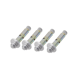 Kit de 4 Piezas de Taquete Tipo Barrenancla con Tornillo de 3/8