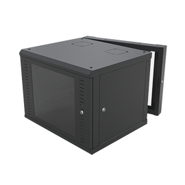 Gabinete Abatible de Pared (Con Marco Trasero) con Rack 19