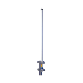 Antena base UHF 450-470 MHz, Fibra de Vidrio, 9 dB de Ganancia, Serie HD para Climas Difíciles