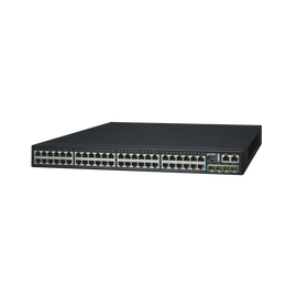 Switch Administrable Stack Capa 3 48 Puertos 10/100/1000Mbps, 4 Puertos 10G SFP+