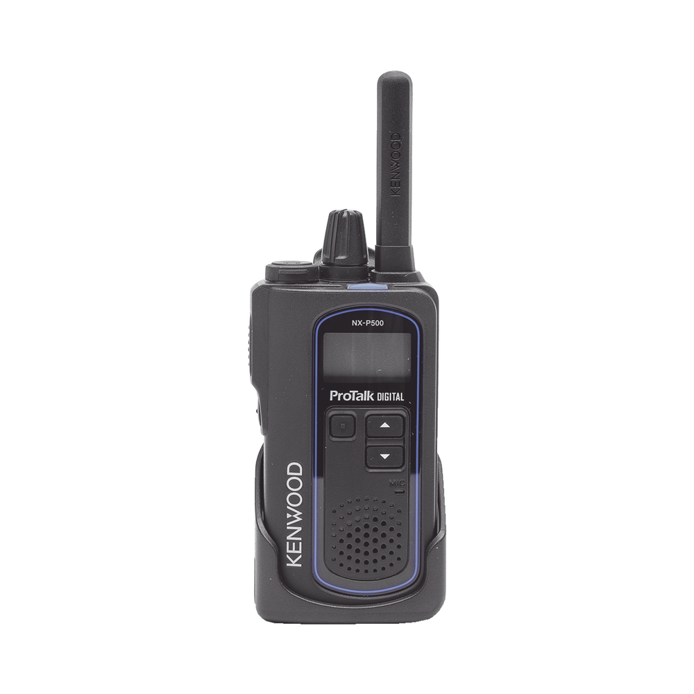 450-470 MHz, 16 Channels. NXDN/Analog, Submersible, 2W, MIL-STD-810, Includes Antenna, battery, charger & clip