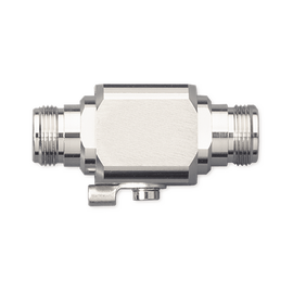 Protector contra descargas eléctricas. Cubre los rangos de frecuencia de los amplificadores de Señal Celular. 50 Ohm. Conectores N.