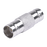 Adaptador Tipo Barril para 50 Ohm de Conectores BNC Hembra a BNC Hembra, Niquel/Oro/Polipropileno.
