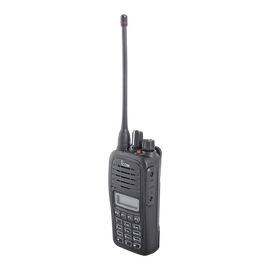 Analog Portable Radio, DTMF, (N) 12.5kHz, 4W, 128 Channels, IP67 Submersible, 400-470MHz. Supplied with Battery, Belt Clip, Charger, and Antenna.
