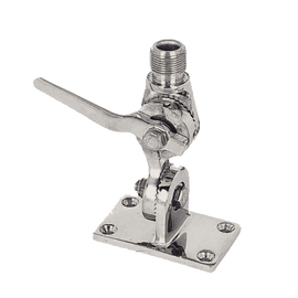 Montaje rotativo de acero inoxidable, 4 posiciones, rosca estándar 1