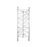 Tramo de Torre de Desplante de 92 cm de ancho galvanizado por inmersión en caliente.