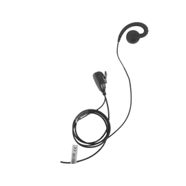 Micrófono de solapa con audífono ajustable al oído para HYT TC-610P/TC-780