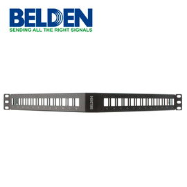 PATCH PANEL ANGULADO BELDEN AX104599 24 PUERTOS 1 UR MODULAR CAT 5E,6,6A PATCH PANEL ANGULADO BELDEN AX104599 24 PUERTOS 1 UR MODULAR CAT 5E,6,6A