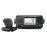 Marine Transceiver, Black Color, Tx: 156.025 - 157.425 MHz, Rx: 156.050 - 163.275 MHz, Submersible IPX7. Hand Microphone, Power Cable and Mounting Bracket Kit Included