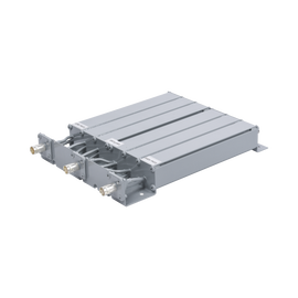 Duplexer SYSCOM en UHF, 6 Cav. 490-520 MHz, 50 Watt, 5 MHz Sep. Rechazo de Banda, BNC Hembras.