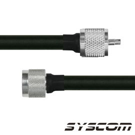 Cable RF400, con conectores UHF (PL-259) Macho / N Macho.