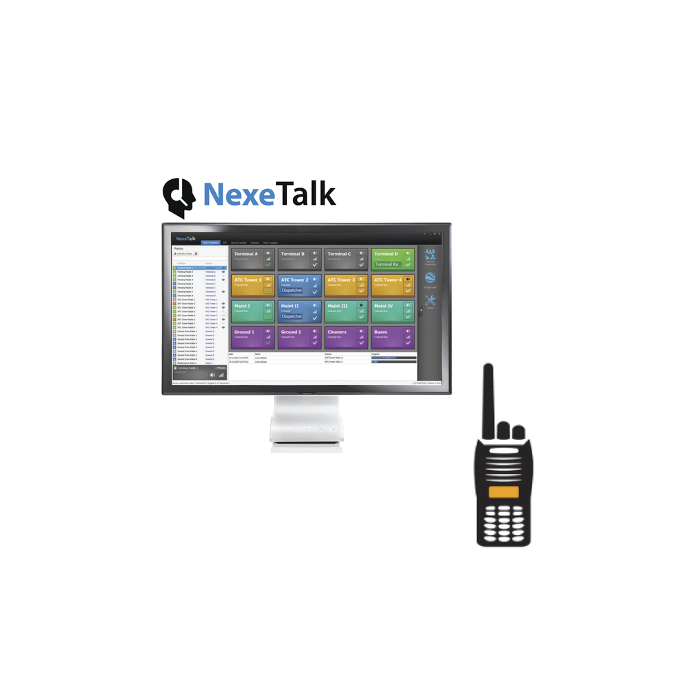 Licencia NEXETALK por Radio (Despacho, Grabación y GPS)
