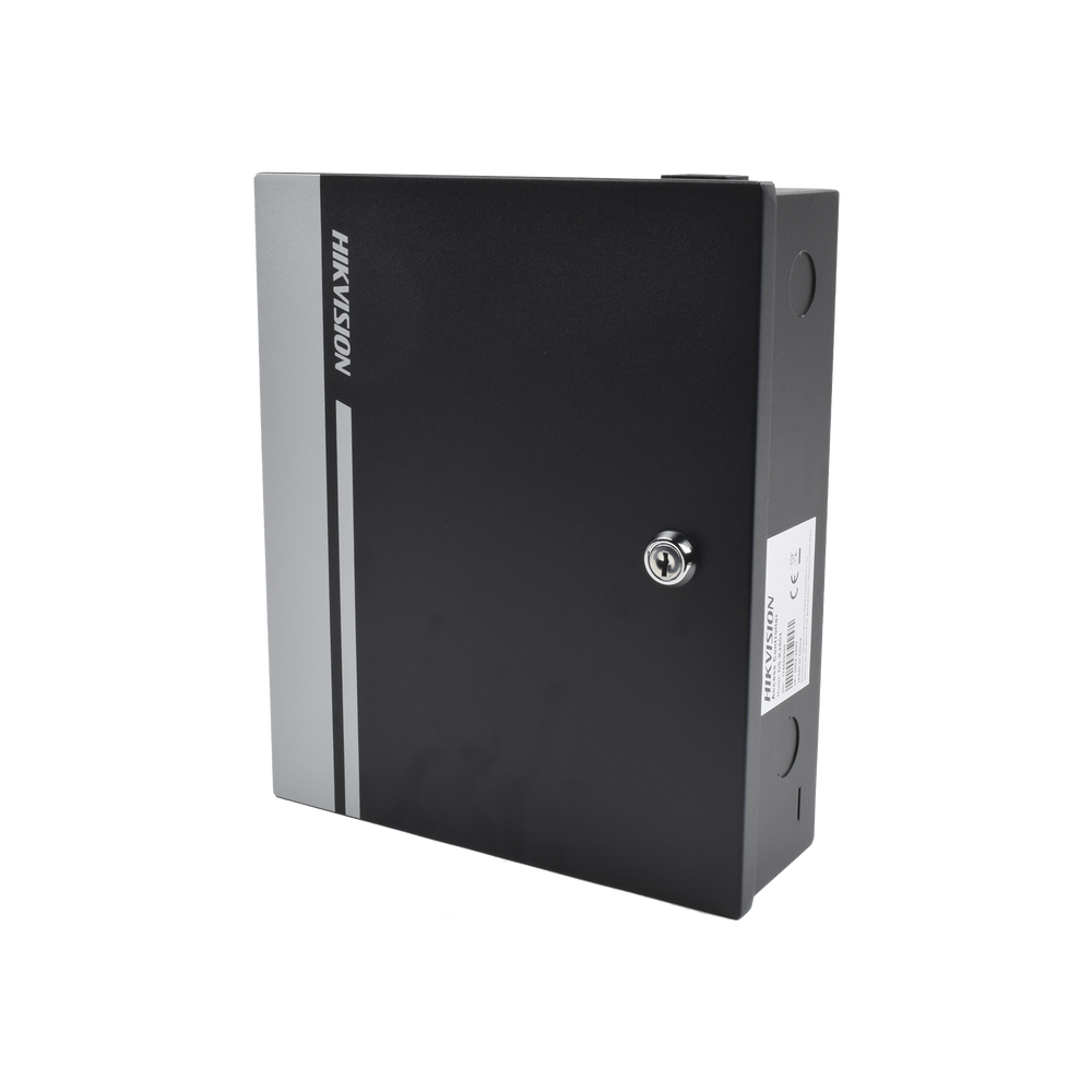 Controlador de Acceso Integrable con Videovigilancia / 2 Puertas / 10,000 Tarjetas / 50,000 Eventos / Incluye Gabinete y Fuente de Alimentación 12VCD/8A