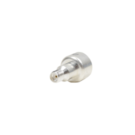 Adaptador UNIDAPT Hembra a SMA Hembra. Plata / Oro / Teflón.