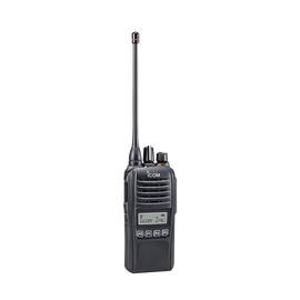 Portable Digital ICOM Transceiver, Rx-Tx: 136-174MHz, type-D Trunking, Submersible IP67,  not Included Rapid Charger