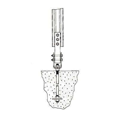 Sistema de Anclaje Tipo Perno para Torres TBX24, TBX32, TBX40, TBX48, GTBX32, GTBX40 y GTBX48.