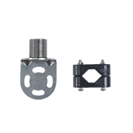 Soporte para antenas marinas con adaptadores de nailon para ajustarse a rieles cuadrados o redondos verticales u horizontales de 7/8″, 1″ y 11⁄4″