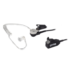 Kit de Micrófono-Audífono Comercial de 2 cables para KENWOOD NX-340/320/420, TK-3230/3000/3402/3312/3360/3170