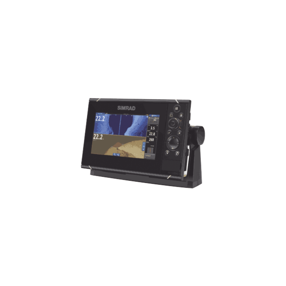 NSS7 evo3 7-inch display with GPS, sounder, Wi-Fi & HDMI out. Includes world basemap