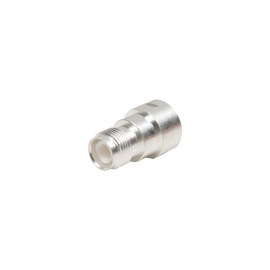 Adaptador UNIDAPT Hembra a TNC Hembra Inverso. Plata / Oro / Teflón.