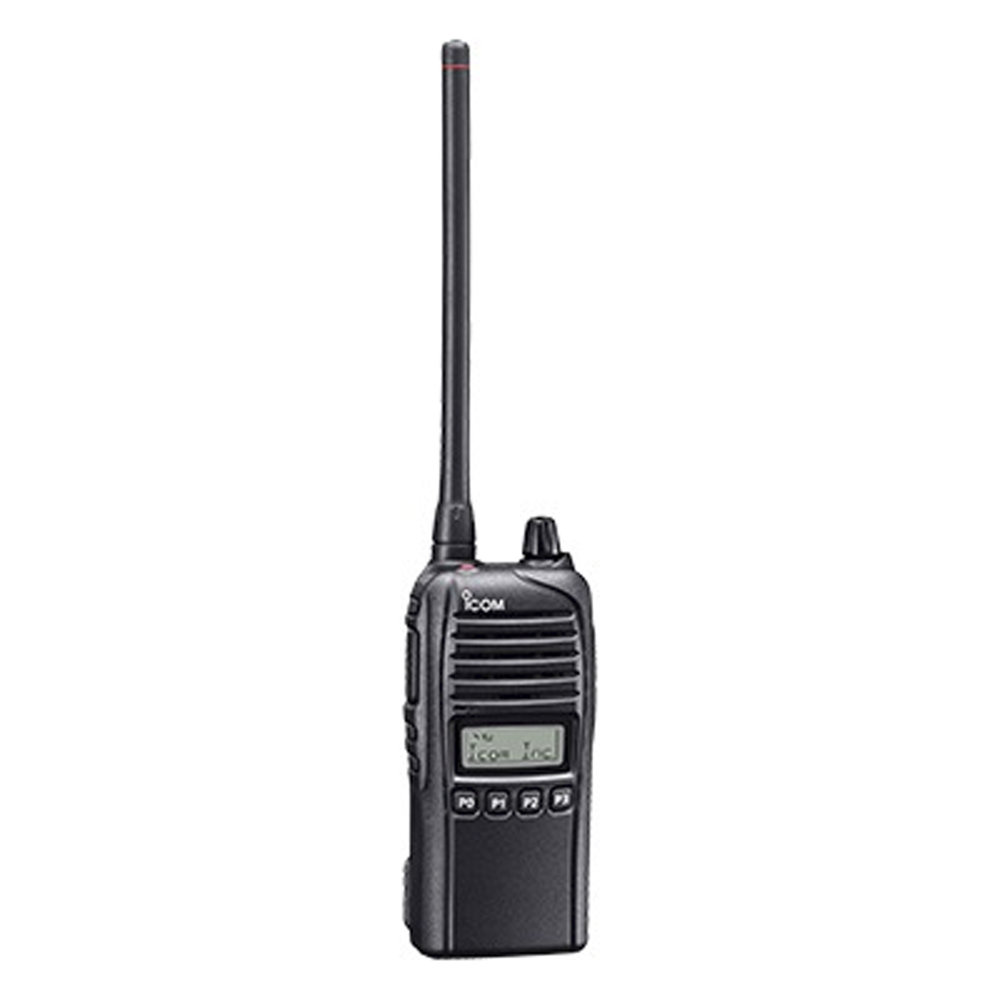 Portable Digital Radio NXDN, 5W, 136-174MHz, 128 Channels, Submersible IP67. Analog, Digital & Conventional, Trunking and Multi Trunking.  Supplied with Battery, Belt Clip, Charger, and Antenna.