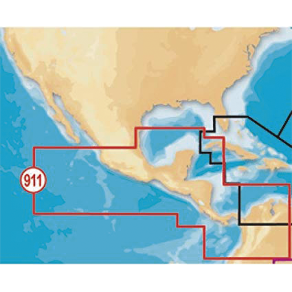 Navionics Platinum+ XL911P-2: Mexico - Central America