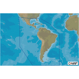 M-SA-Y038-MS MAX-N+ mapas del caribe, centro y Sudamérica. Compatible únicamente con series GO, NSO y NSS.