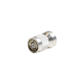 Adaptador UNIDAPT Hembra a TNC Macho Inverso. Plata / Oro / Teflón.