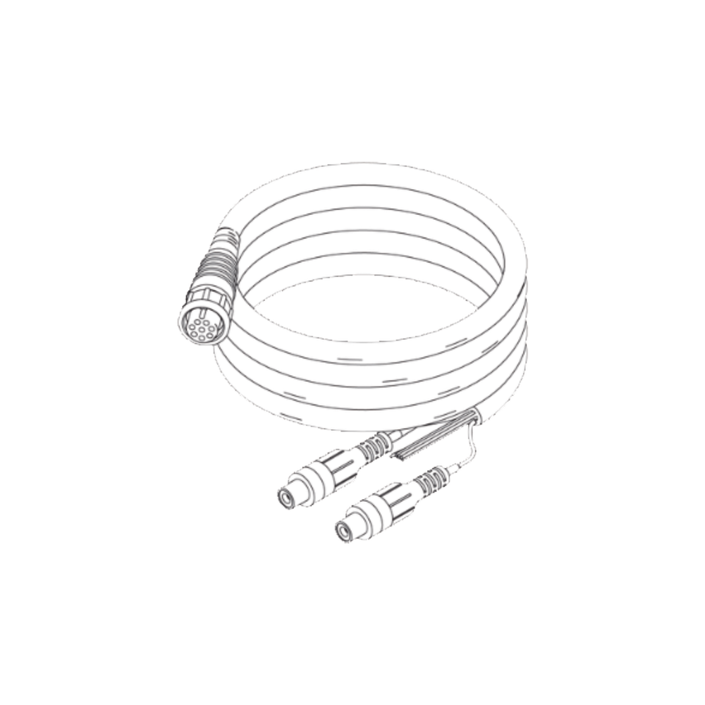 Video data cable with NMEA and RCA