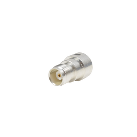 Adaptador UNIDAPT Hembra a TNC Hembra. Plata / Oro / Teflón.