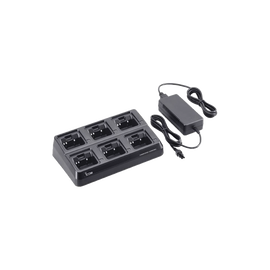 6 Batteries Desktop Multi-Charger for ICOM BP-265
