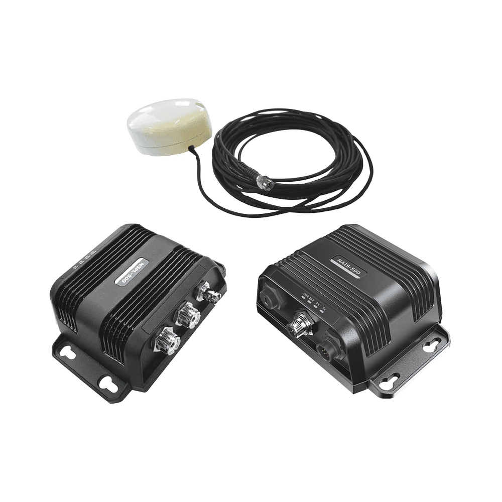 Transceiver NAIS-500 CLASS B with GPS-500 antenna and splitter NSPL-500